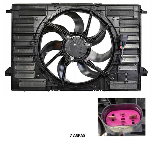 Motoventilador Automotriz Audi A4 15-20