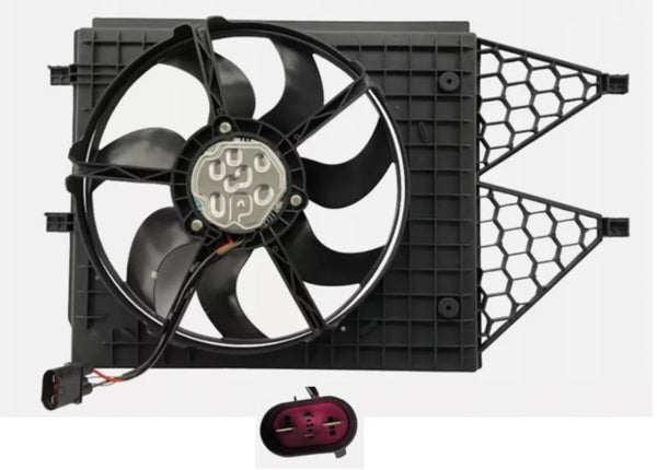 Motoventilador Volkswagen Polo 2016-2017 L4 1.2L