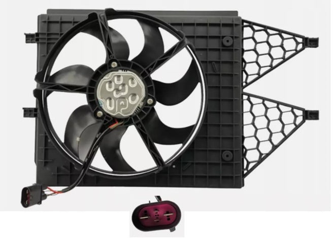 Motoventilador Volkswagen Polo 2016-2017 L4 1.2L