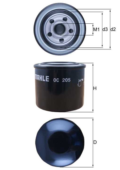 Filtro de Aceite P/ Dodge Stratus R/T 2.4L L4 2001-2005
