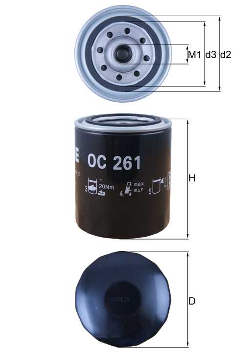 Filtro de Aceite Para Ford Mustang GT 5.0L V8 1995-1995