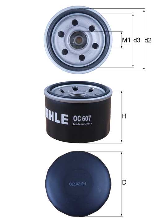 Filtro de Aceite P/ Smart Fortwo Passion 1.0L L3 2008-2015