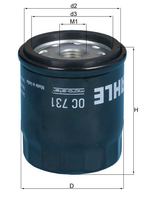 Filtro de Aceite P/ Vespa GTS 300 Super Base 278cc 0 2012-2014