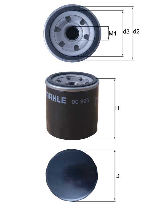 Filtro de Aceite P/ Chevrolet Beat LS 1.2L L4 2018-2021