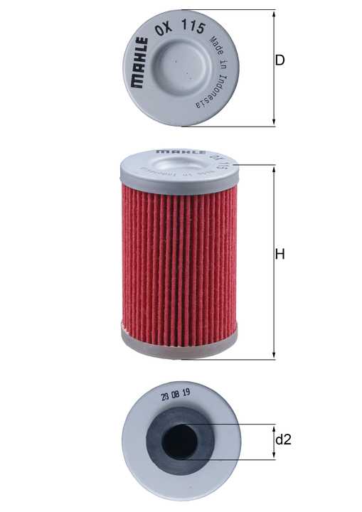Filtro de Aceite Para KTM 390 Duke Base 373cc 0 2016-2019