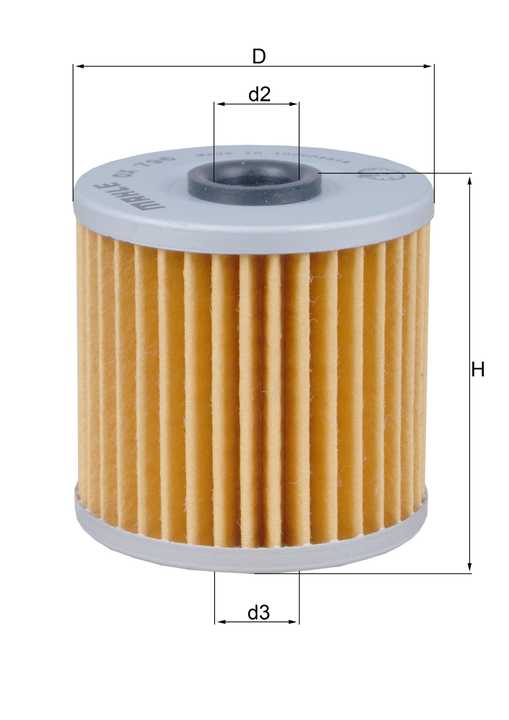 Filtro de Aceite Para Kawasaki KLR650 Base 651cc 0 2015-2017