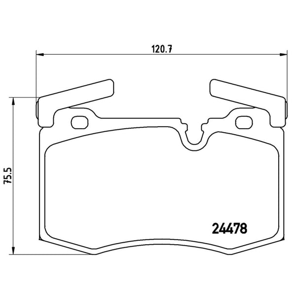 Balatas De Freno Delantera Para Mini Cooper 2007-2015