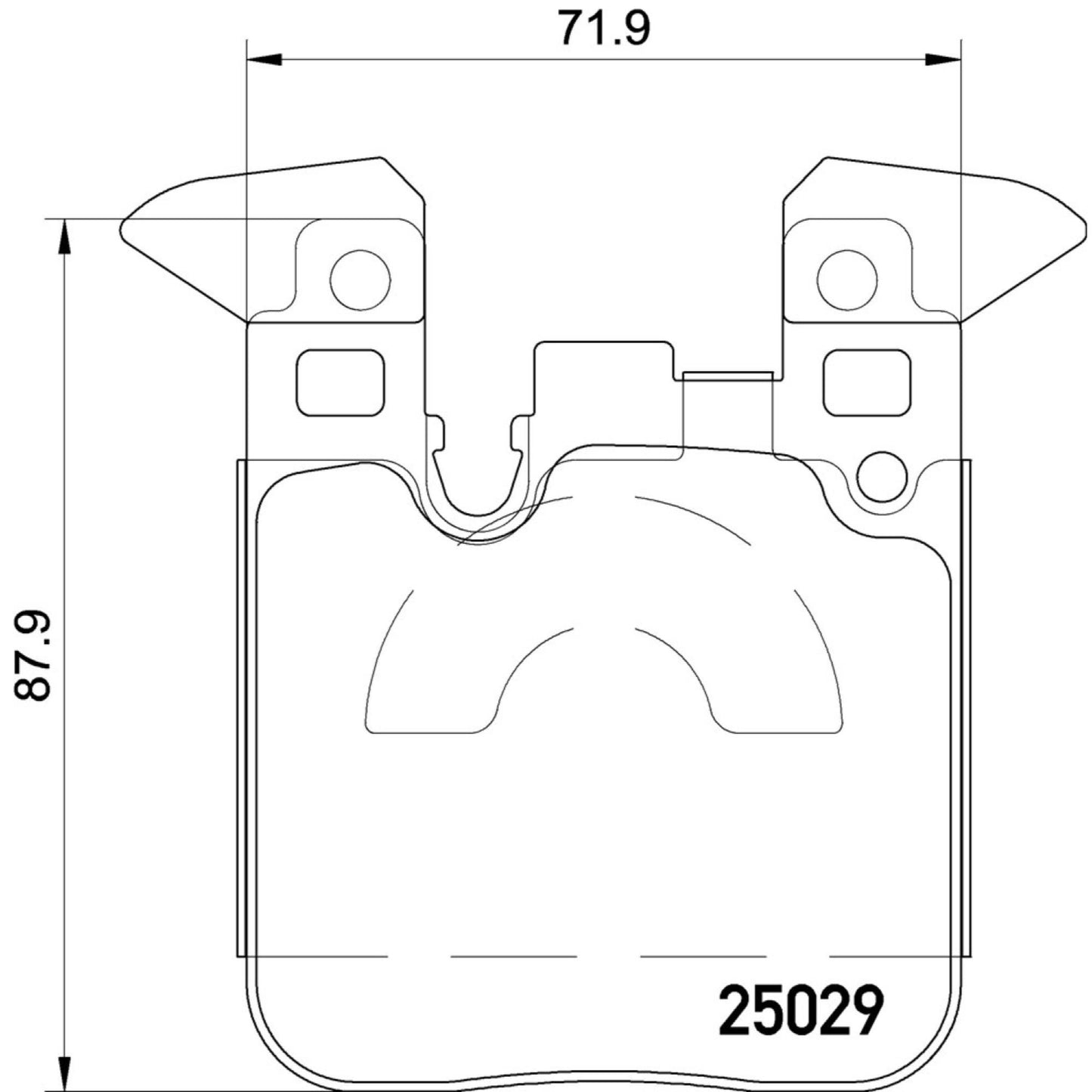 Balatas De Freno Trasera Para Bmw 328I 2012-2016