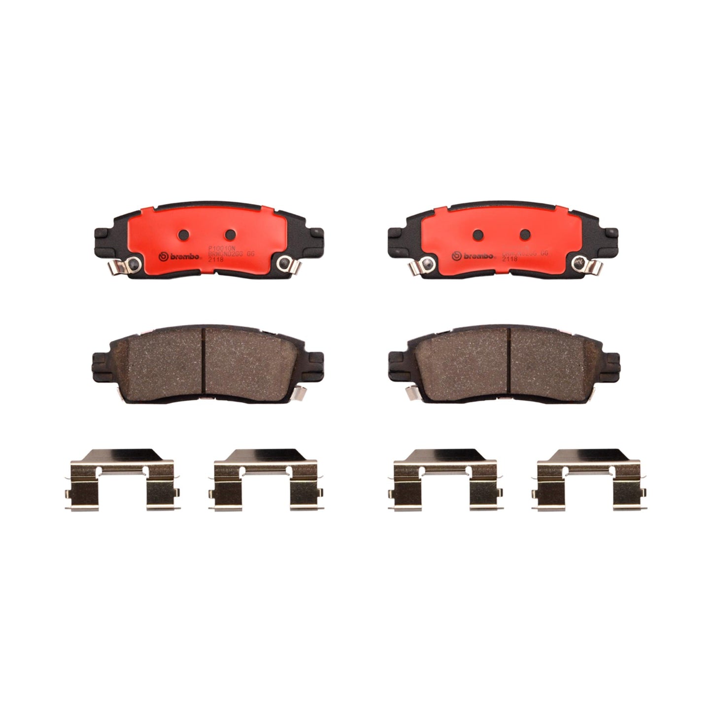 Balatas De Freno Trasera Para Chevrolet Trailblazer 2002-2008