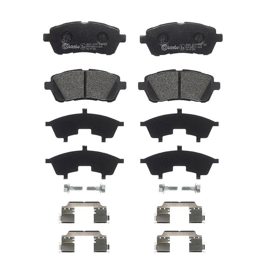Balatas De Freno Delantera Para Ford Figo 2016-2019