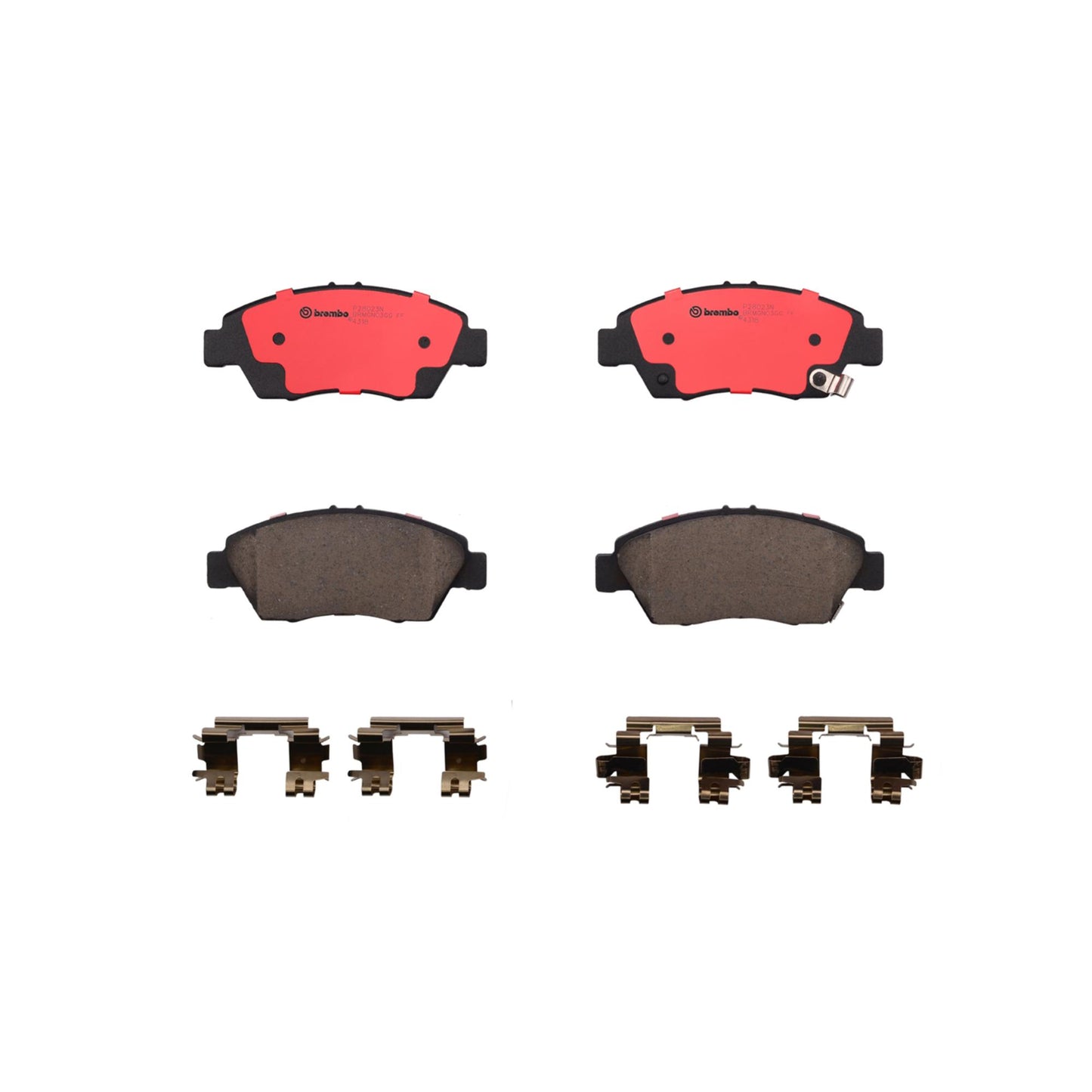 Balatas De Freno Delantera Para Honda Civic 1993-2015