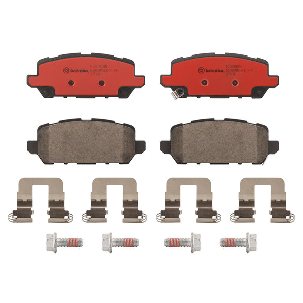 Balatas De Freno Trasera Para Honda Hr-V 2016-2022