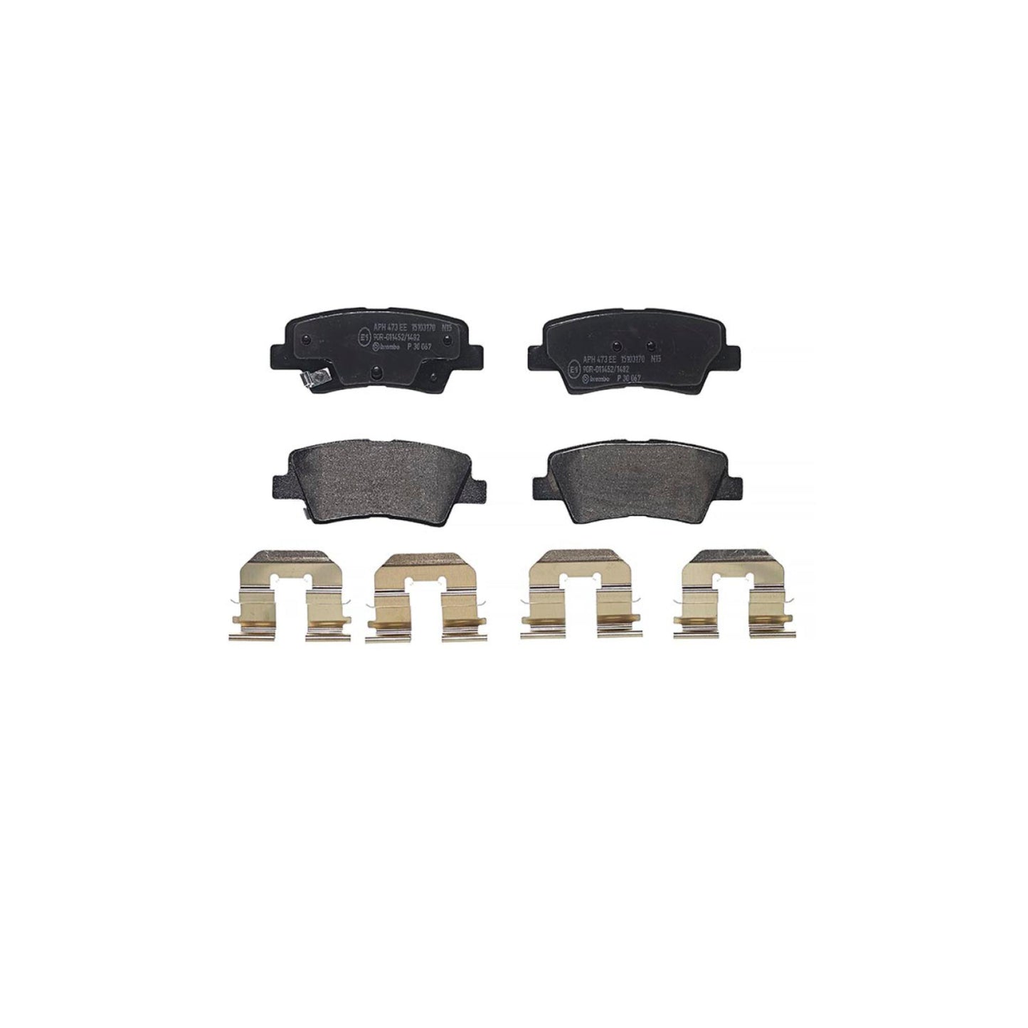 Balatas De Freno Trasera Para Hyundai Elantra 2011-2016