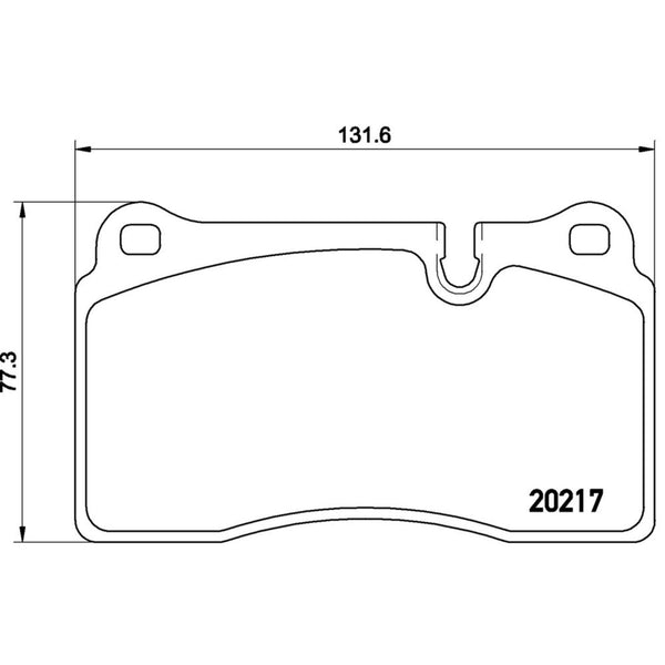 Balatas De Freno Delantera Para Land Rover Range Rover 2006-2009