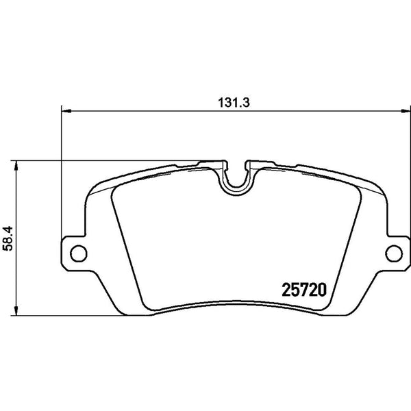 Balatas De Freno Trasera Para Land Rover Range Rover 2013-2017