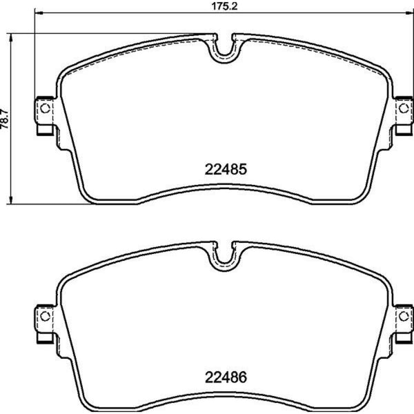 Balatas De Freno Delantera Para Land Rover Range Rover 2018-2020