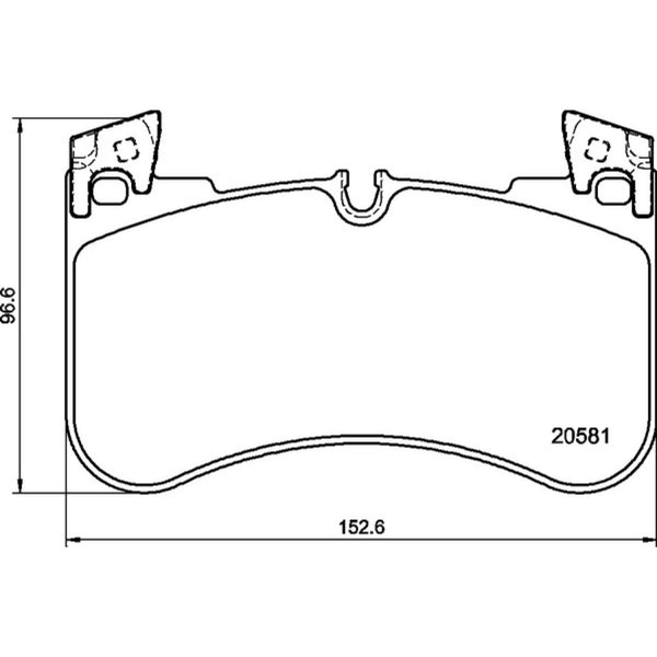 Balatas De Freno Delantera Para Land Rover Range Rover 2018-2022