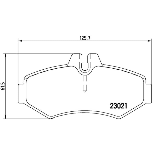 Balatas De Freno Trasera Para Mercedes-Benz G500 1999-2015
