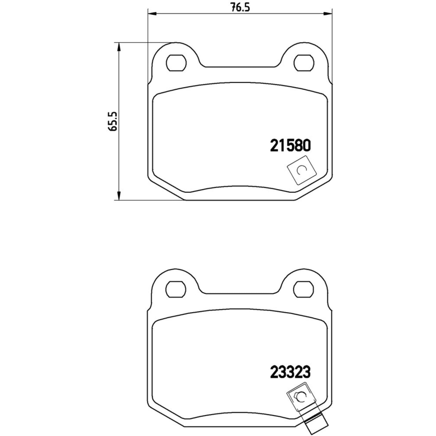 Balatas De Freno Trasera Para Nissan 350Z 2003-2008