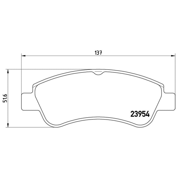 Balatas De Freno Delantera Para Peugeot 206 2001-2009
