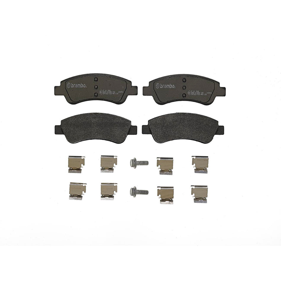 Balatas De Freno Delantera Para Peugeot 206 2001-2009