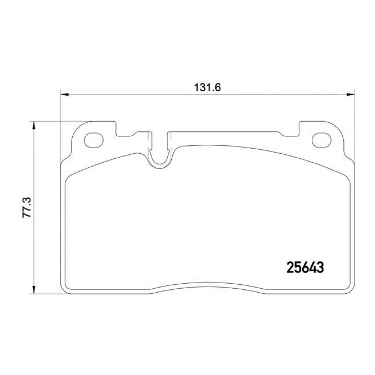 Balatas De Freno Delantera Para Audi Q5 2009-2017