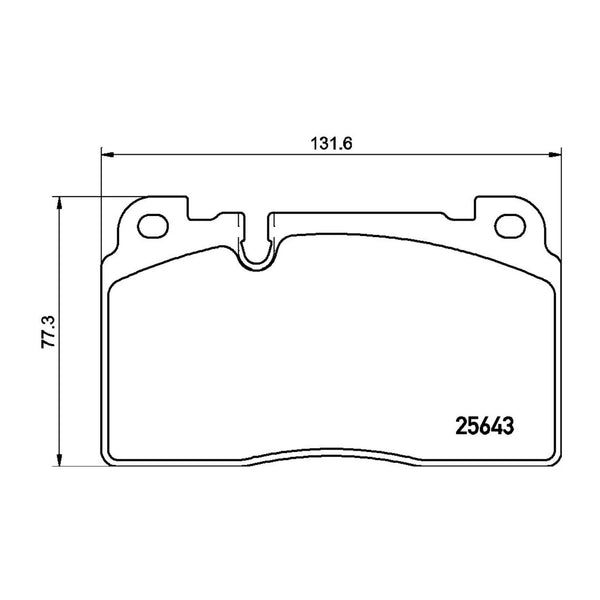 Balatas De Freno Delantera Para Audi Q5 2009-2017