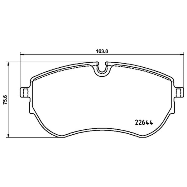Balatas De Freno Delantera Para Volkswagen Amarok 2018-2020