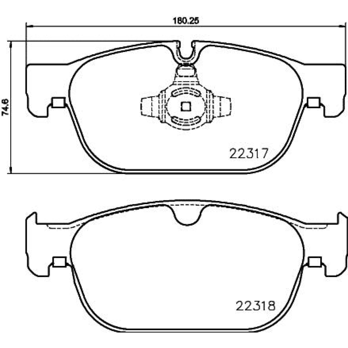 Balatas De Freno Delantera Para Volvo Xc90 2016-2021