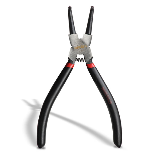 Pinzas para anillos de retencion, curvas interior