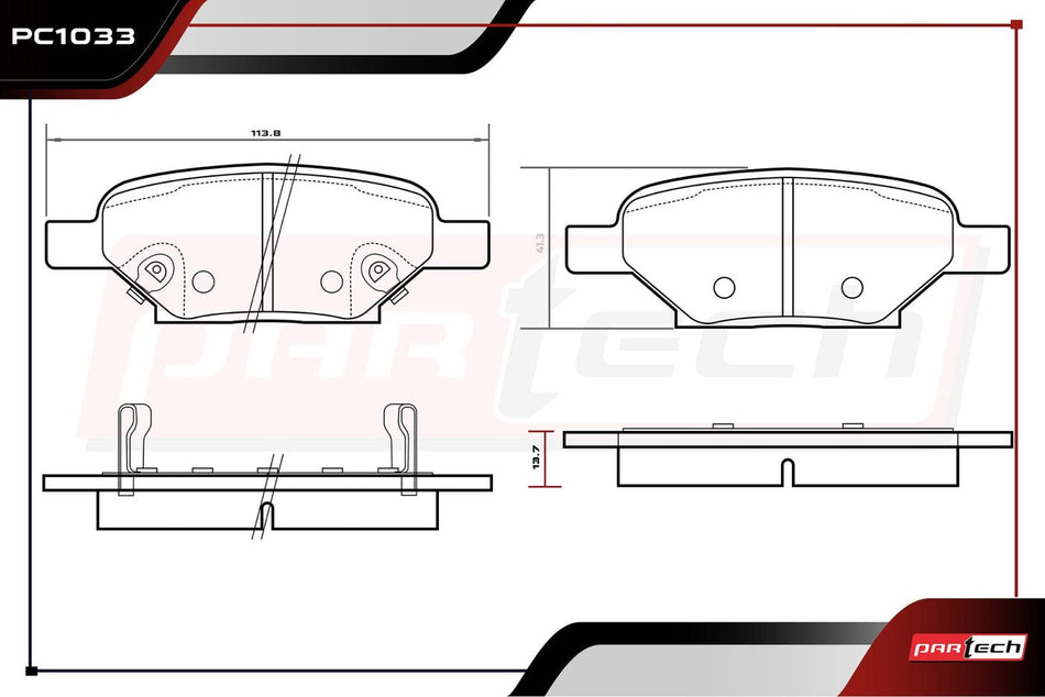 Balatas De Frenos Chevrolet Hhr 2008-2010