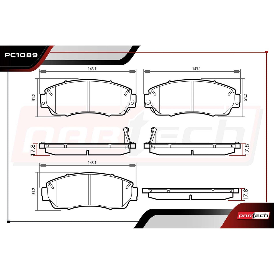 Pastillas De Frenos Acura Rdx 2007-2012