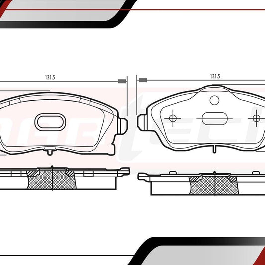 Balatas De Frenos Chevrolet Corsa 2002-2003