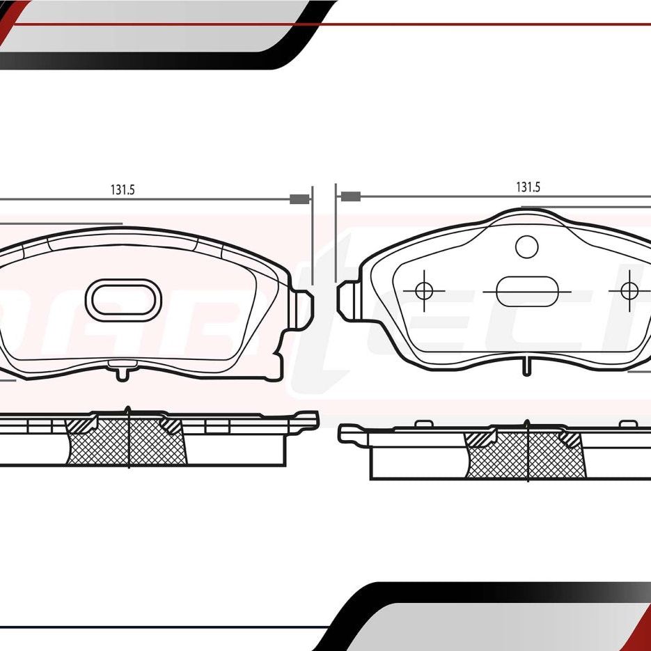 Balatas De Frenos Chevrolet Corsa 2002-2003