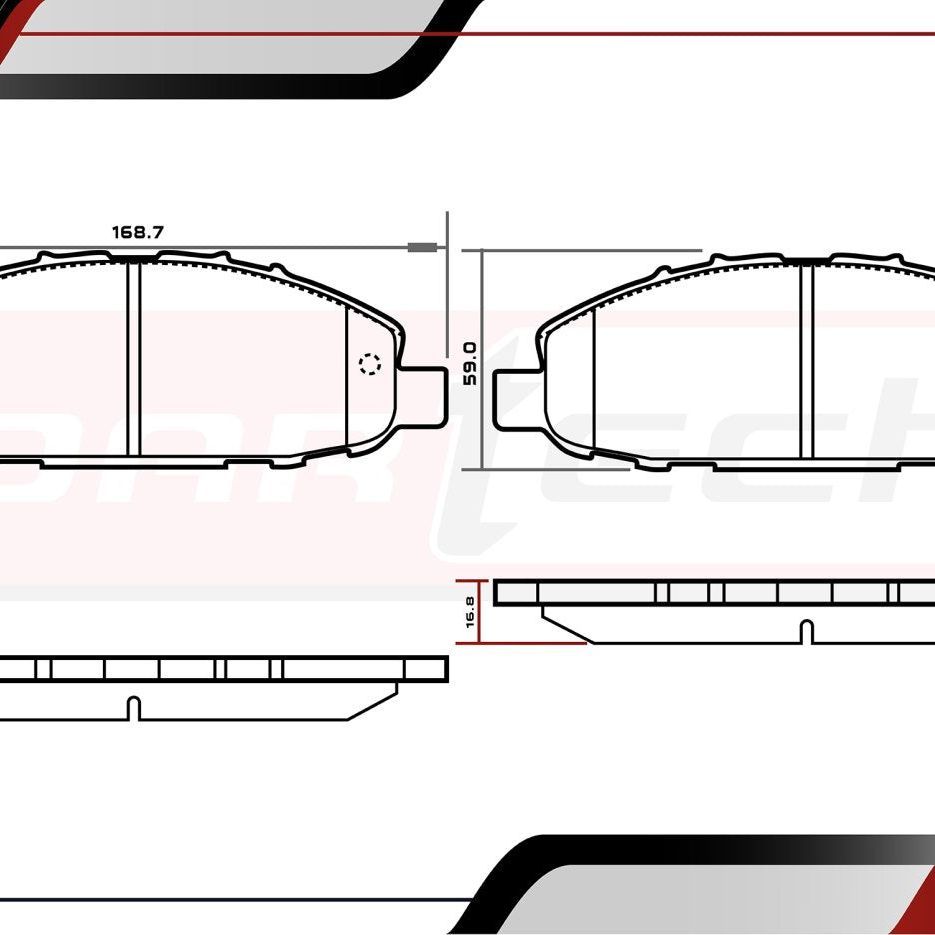 Balatas De Frenos Nissan Nv350 Urvan 2014-2021