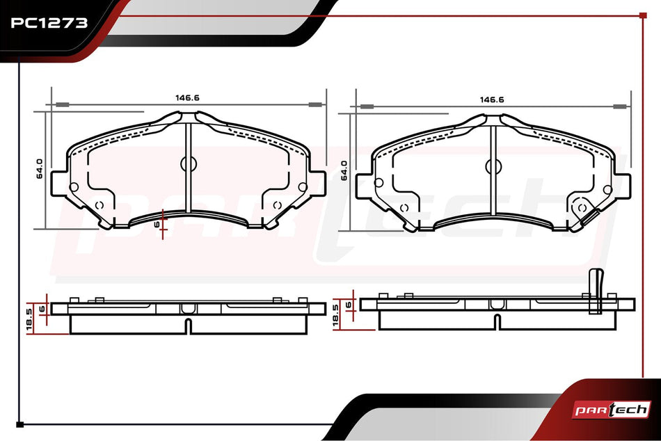 Balatas De Frenos Chrysler Town & Country 2008-2010