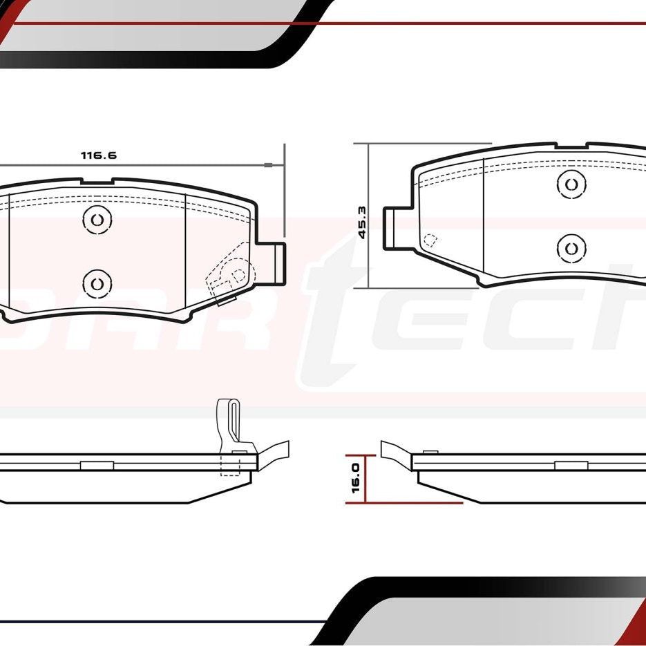 Balatas De Frenos Dodge Nitro 2007-2011