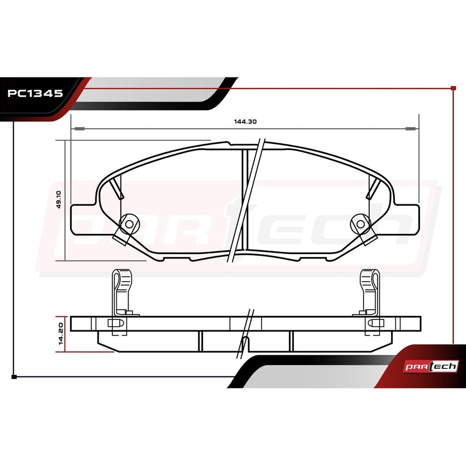 Balatas De Frenos Nissan Tiida 2007-2018