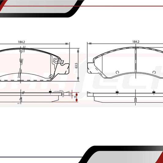 Balatas De Frenos Cadillac Escalade 2007-2014