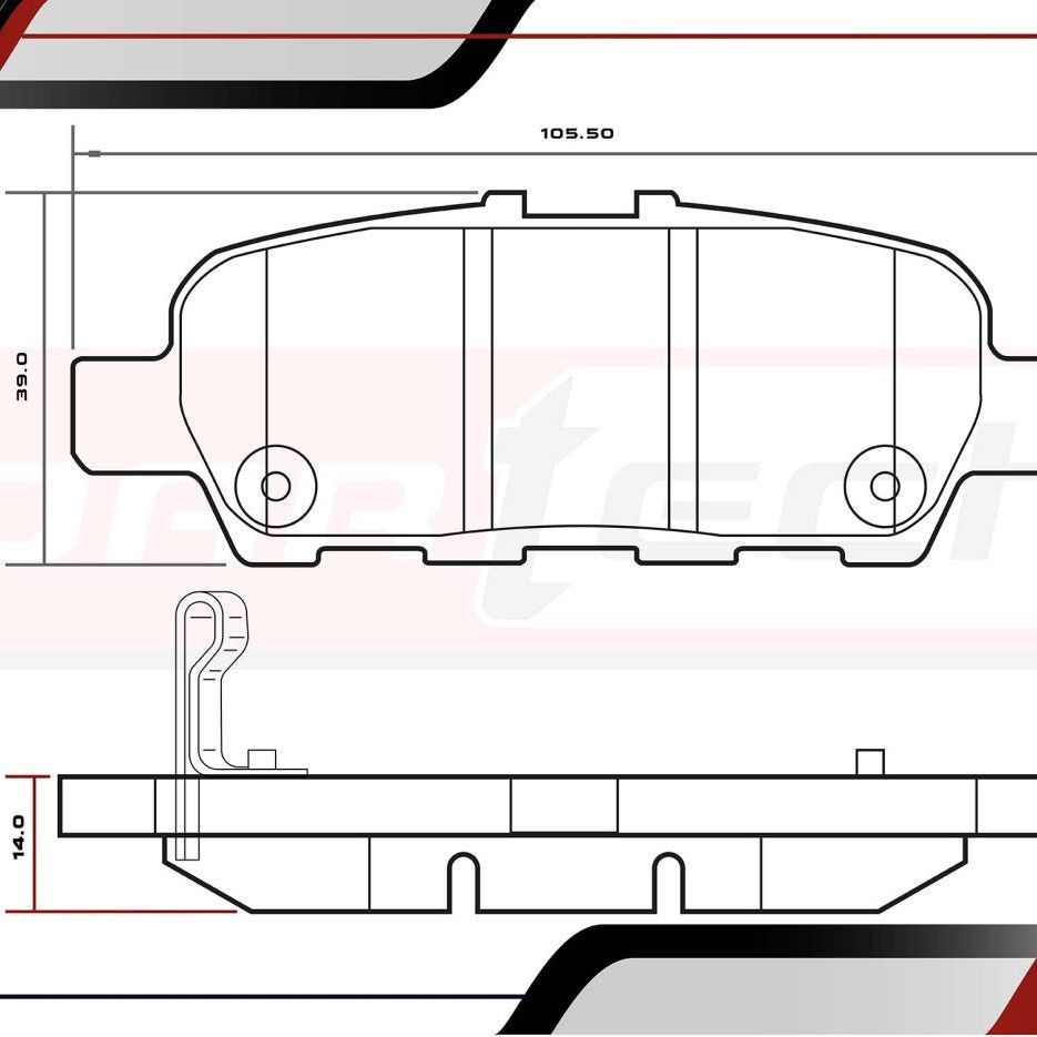 Balatas De Frenos Infiniti Ex35 2010-2012