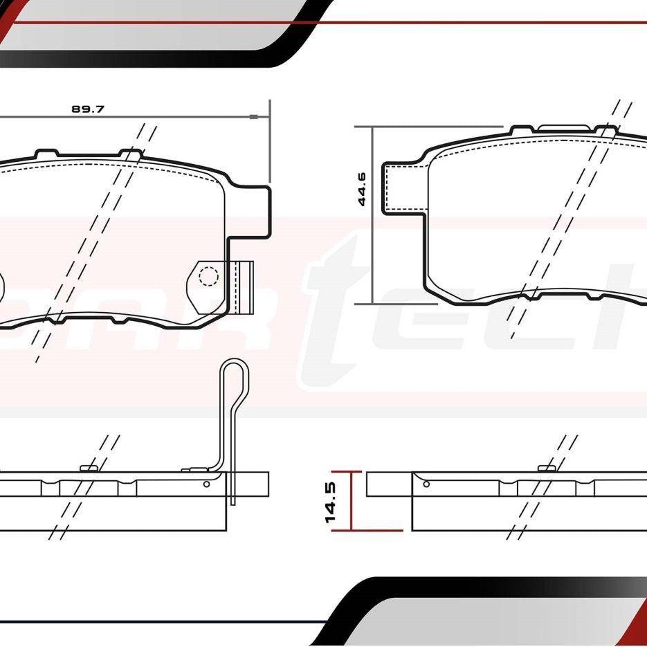 Balatas De Frenos Honda Accord 2008-2017