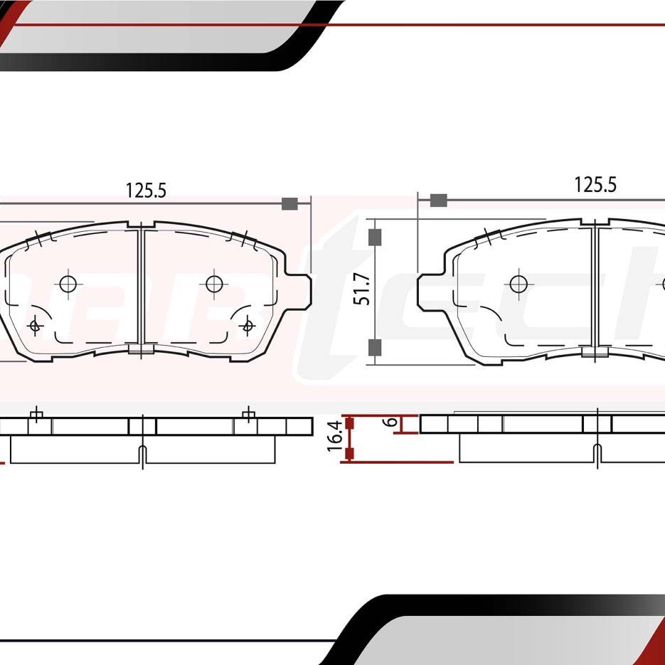 Balatas De Frenos Ford Fiesta 2011-2019