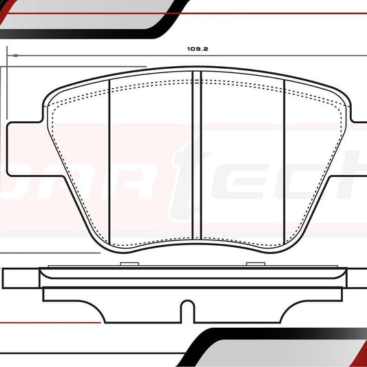 Balatas De Frenos Volkswagen Beetle 2013-2015