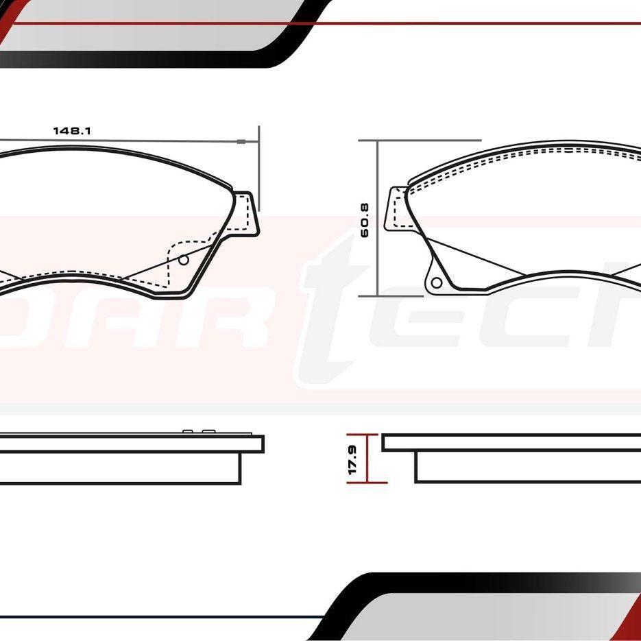 Balatas De Frenos Chevrolet Cruze 2010-2015