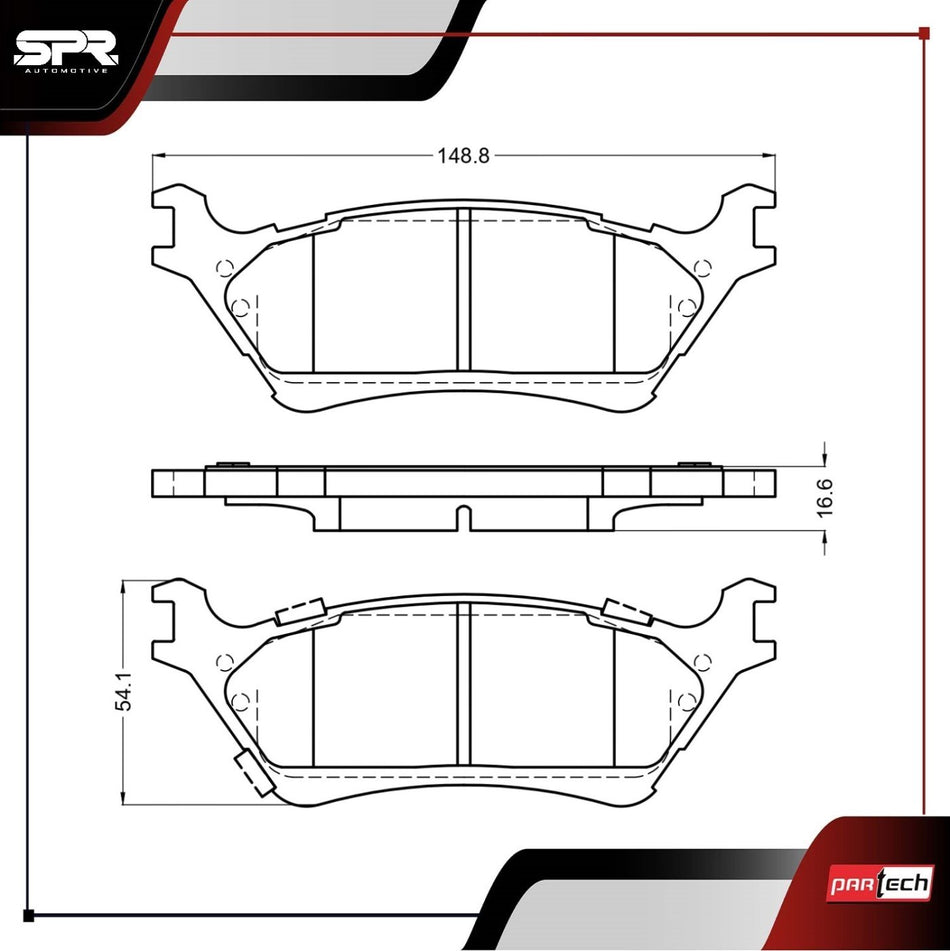 Balatas De Frenos Ford F-150 2012-2020