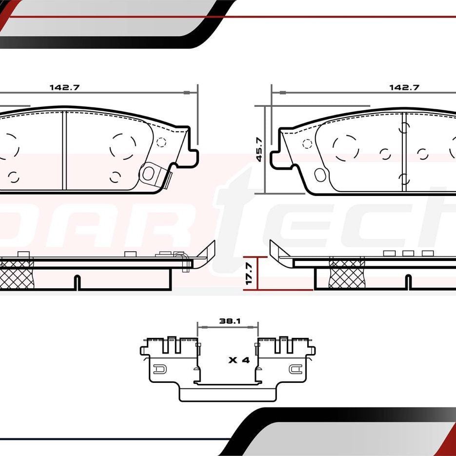 Balatas De Frenos Chevrolet Cheyenne 2010-2018