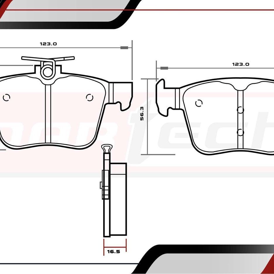 Balatas De Frenos Audi A3 2015-2019