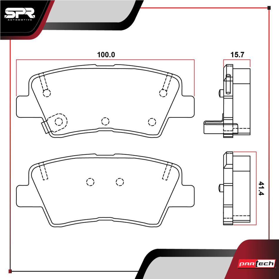 Pastillas De Frenos Hyundai Elantra 2014-2020