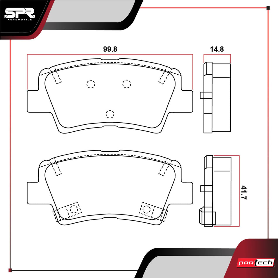 Pastillas De Frenos Hyundai Ix35 2014-2015