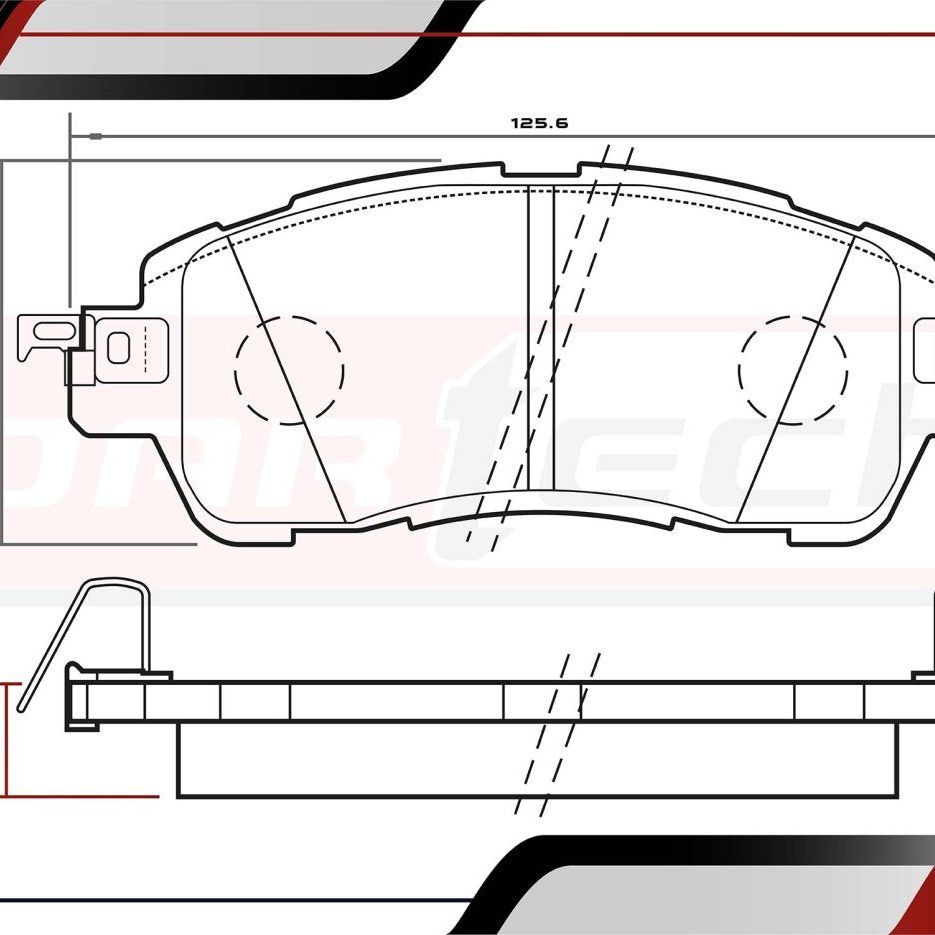 Balatas De Frenos Mazda 2 2016-2024